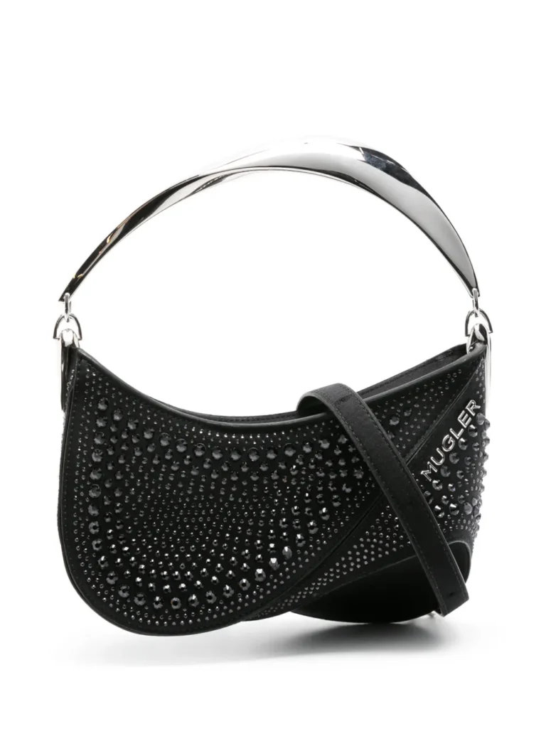 Mugler Medium Spiral Curve 01 Shoulder Bag — 65% Off | Was £2,800 Now £928